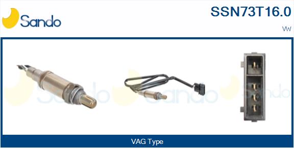 Sonda lambda SANDO SSN73T16.0