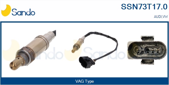 Sonda lambda SANDO SSN73T17.0
