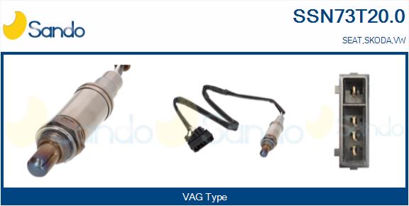 Sonda lambda SANDO SSN73T20.0