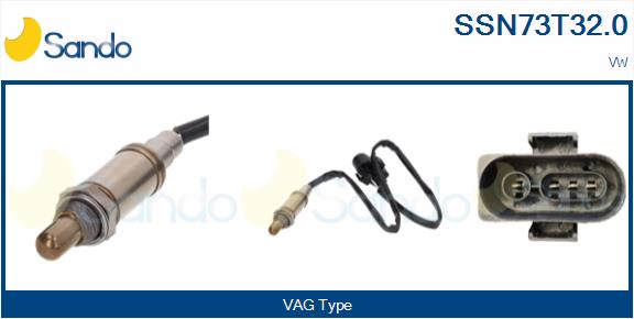 Sonda lambda SANDO SSN73T32.0