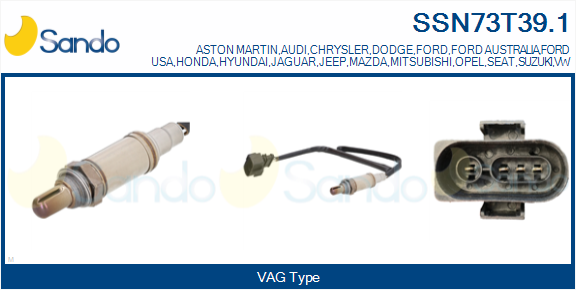 Sonda lambda SANDO SSN73T39.1
