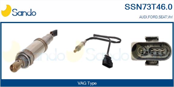 Sonda lambda SANDO SSN73T46.0