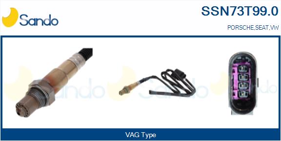 Sonda lambda SANDO SSN73T99.0
