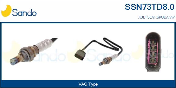 Sonda lambda SANDO SSN73TD8.0