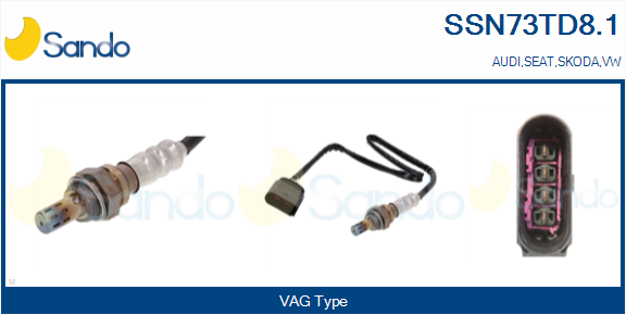 Sonda lambda SANDO SSN73TD8.1