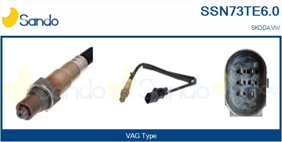 Sonda lambda SANDO SSN73TE6.0