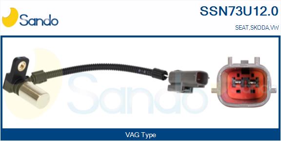 Sensore n. giri, cambio automatico SANDO SSN73U12.0