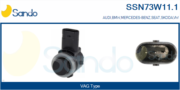 Sensore, assistenza parcheggio SANDO SSN73W11.1