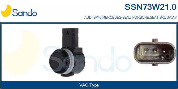 Sensore, assistenza parcheggio SANDO SSN73W21.0