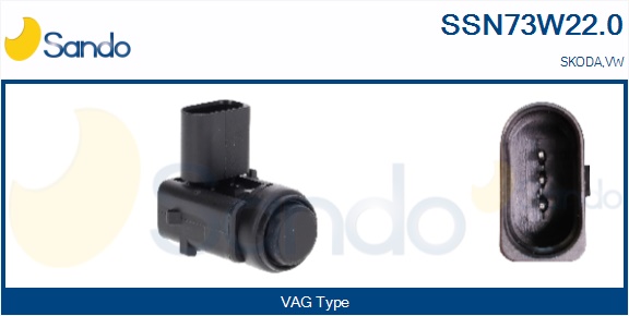 Sensore, assistenza parcheggio SANDO SSN73W22.0