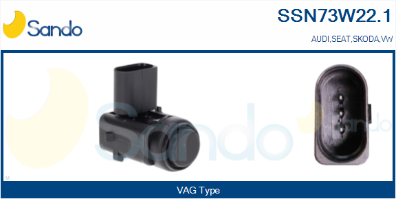 Sensore, assistenza parcheggio SANDO SSN73W22.1