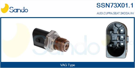 Valvola regolapressione, sistema common-rail SANDO SSN73X01.1