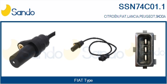 Generatore di impulsi, albero a gomiti SANDO SSN74C01.1