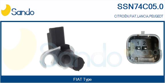 Generatore di impulsi, albero a gomiti SANDO SSN74C05.0