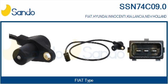 Generatore di impulsi, albero a gomiti SANDO SSN74C09.0