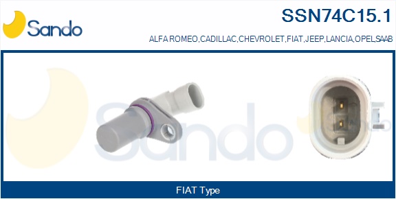 Generatore di impulsi, albero a gomiti SANDO SSN74C15.1