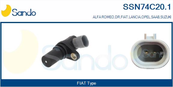 Generatore di impulsi, albero a gomiti SANDO SSN74C20.1
