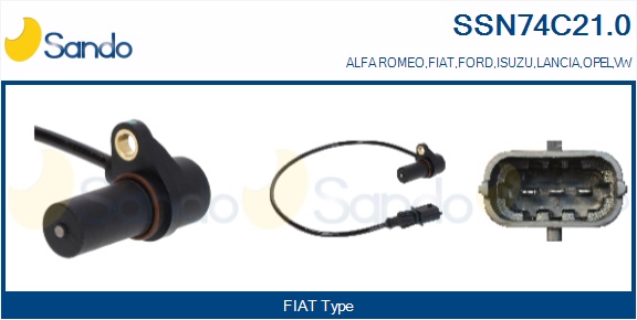 Generatore di impulsi, albero a gomiti SANDO SSN74C21.0