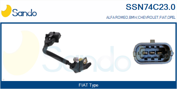 Generatore di impulsi, albero a gomiti SANDO SSN74C23.0