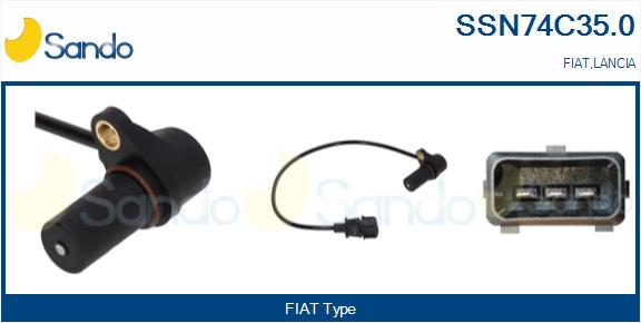 Generatore di impulsi, albero a gomiti SANDO SSN74C35.0