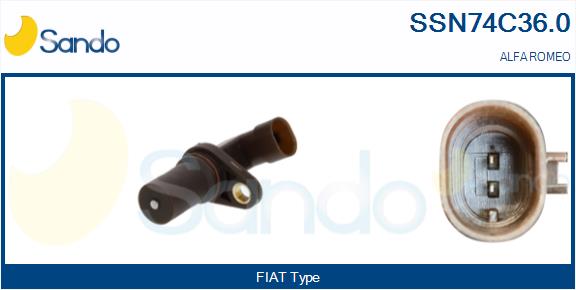 Generatore di impulsi, albero a gomiti SANDO SSN74C36.0