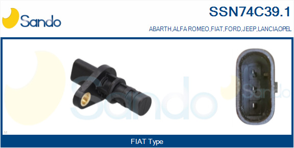 Generatore di impulsi, albero a gomiti SANDO SSN74C39.1