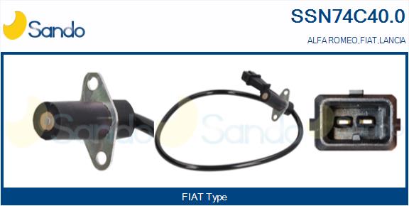 Generatore di impulsi, albero a gomiti SANDO SSN74C40.0
