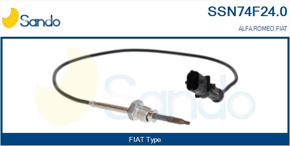Sensore, temperatura gas scarico SANDO SSN74F24.0