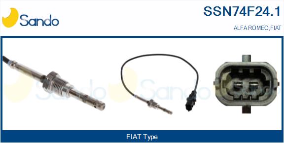 Sensore, temperatura gas scarico SANDO SSN74F24.1