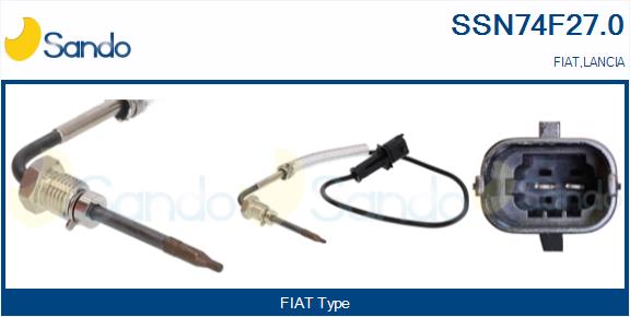 Sensore, temperatura gas scarico SANDO SSN74F27.0