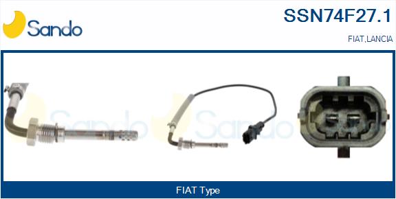 Sensore, temperatura gas scarico SANDO SSN74F27.1