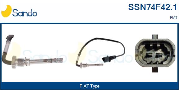 Sensore, temperatura gas scarico SANDO SSN74F42.1