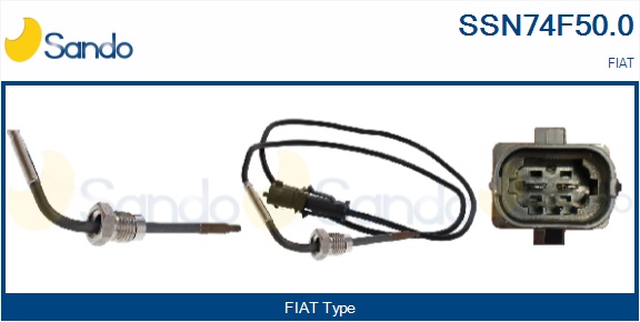 Sensore, temperatura gas scarico SANDO SSN74F50.0
