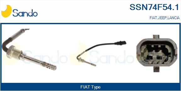 Sensore, temperatura gas scarico SANDO SSN74F54.1