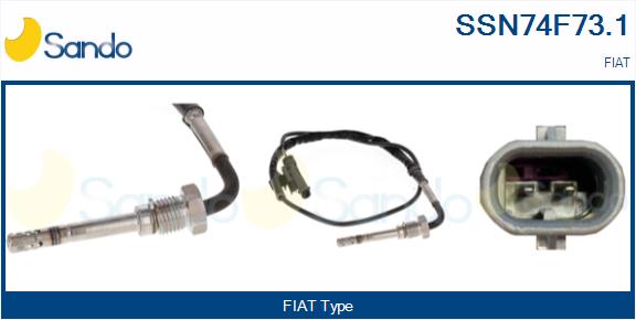 Sensore, temperatura gas scarico SANDO SSN74F73.1