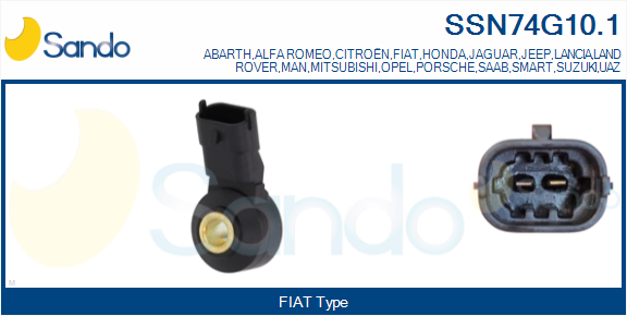 Sensore di detonazione SANDO SSN74G10.1