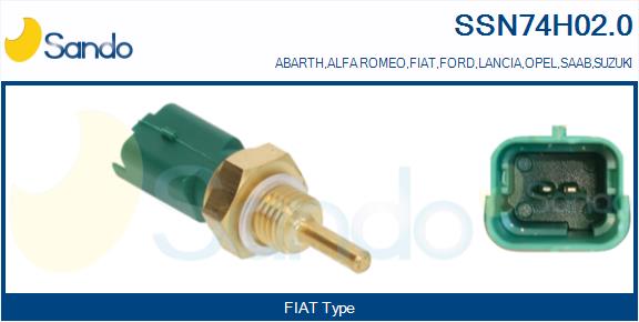 Sensore, temperatura refrigerante SANDO SSN74H02.0
