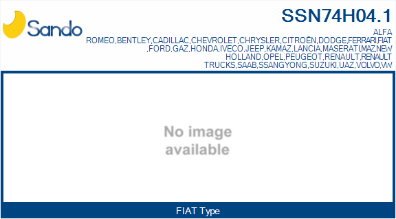 Sensore, temperatura refrigerante SANDO SSN74H04.1