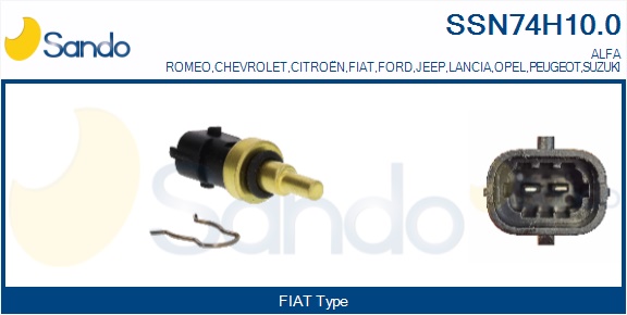Sensore, temperatura refrigerante SANDO SSN74H10.0