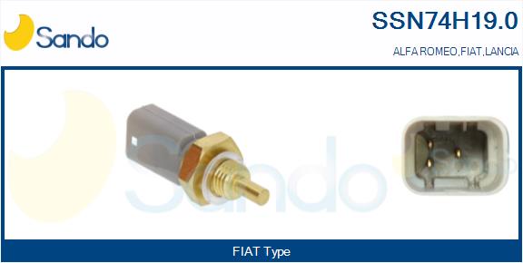 Sensore, temperatura refrigerante SANDO SSN74H19.0