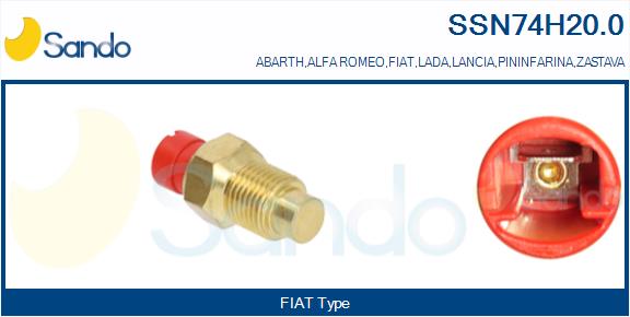 Sensore, temperatura refrigerante SANDO SSN74H20.0