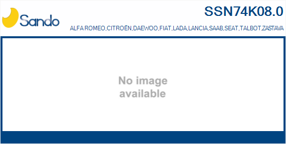 Termocontatto, ventola radiatore SANDO SSN74K08.0