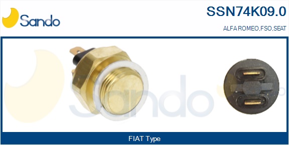 Termocontatto, ventola radiatore SANDO SSN74K09.0
