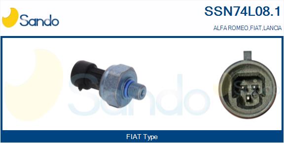 Interruttore a pressione olio SANDO SSN74L08.1