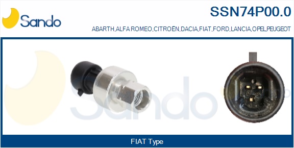 Interruttore a pressione, climatizzatore SANDO SSN74P00.0