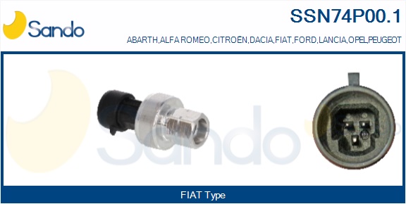 Interruttore a pressione, climatizzatore SANDO SSN74P00.1
