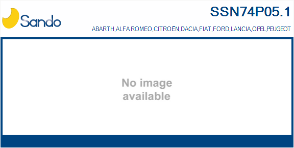 Interruttore a pressione, climatizzatore SANDO SSN74P05.1