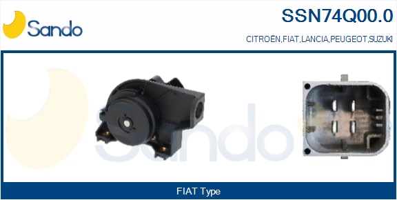 Sensore, posizionamento pedale acceleratore SANDO SSN74Q00.0