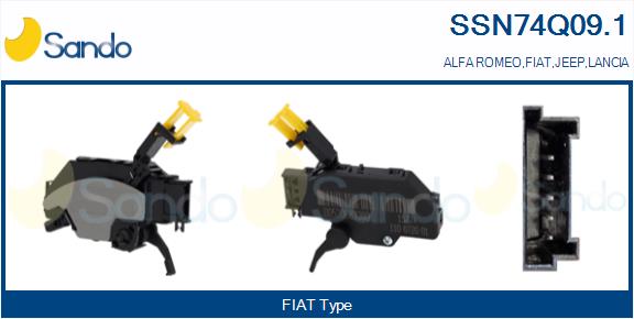 Innesto, comando disinnesto frizione SANDO SSN74Q09.1
