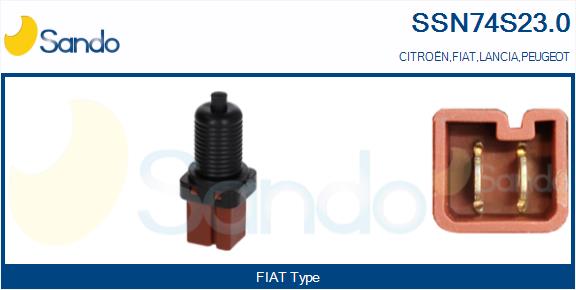 Interruttore luce freno SANDO SSN74S23.0